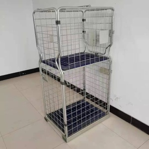 <span class=keywords><strong>Roll</strong></span> Cage Stilage Thiết Bị Lưu Trữ Wareghouse <span class=keywords><strong>Container</strong></span> Cho Siêu Thị Có Thể Gập Lại Thiết Bị Xe Đẩy - Product Image 6