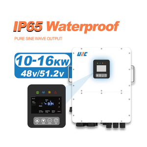 UNC 12kw 48v/51.2v IP65 3MPPT Onduleur à Onde Sinusoïdale Pure 220v/230v/240v On/Off Grid CT Anti-reflux RS485/UPS Écran LCD 97.3% ESS1-HL12K3P- - Product Image 3