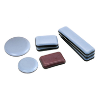 Glissières à vis pour meubles en bois Glissières de pieds de chaise en PTFE robustes