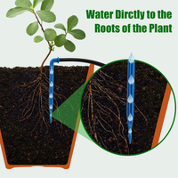 Système d'irrigation goutte à goutte solaire avec pompe et minuterie, kit d'arrosage automatique pour 15 pots, jardin intérieur/extérieur