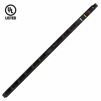 Unité de distribution d'alimentation (PDU) intelligente UL 36 ports C39 63A 415V avec SNMP pour centre de données, rack de serveur 42U 48U, PDU commutée pour rack haute densité