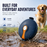 Traceur GPS portable mini 4G LTE pour animaux de compagnie avec son et lumière, dispositif de collier étanche, colliers pour chiens avec GPS