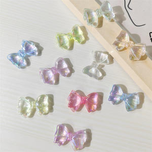 Cuentas Sueltas de Lucite Transparente, Mezcla de Colores, para Joyería, Cadena de Teléfono Móvil, Colgante de Coche, Materiales para Accesorios - Product Image 2