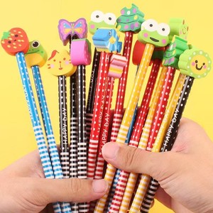 Ensemble <span class=keywords><strong>de</strong></span> crayons en bois Yichen, dessin animé, mine noire, gomme intégrée, pour enfants, élèves <span class=keywords><strong>de</strong></span> maternelle et primaire, fournitures scolaires et <span class=keywords><strong>de</strong></span> bureau - Product Image 2