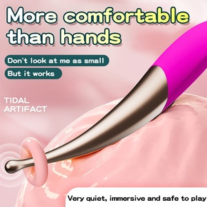 Vibrateur AV chauffant pour femmes - Embout incurvé ergonomique avec plusieurs modes <span class=keywords><strong>de</strong></span> vibration, étanche, jouets sexuels - Product Image 4