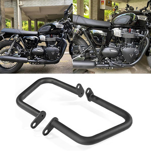 บาร์ป้องกันรถจักรยานยนต์ <span class=keywords><strong>Triumph</strong></span> Street TWIN <span class=keywords><strong>bobber</strong></span> เครื่องยนต์ T100 T120กันตกอุปกรณ์เสริมของนักสู้รถจี๊ป - Product Image 1