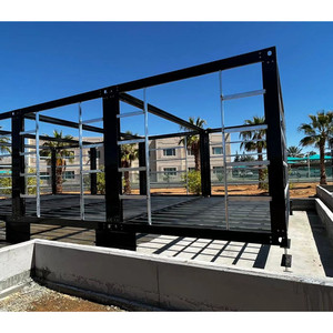 Kit de structure de <span class=keywords><strong>maison</strong></span> préfabriquée en acier, toit triangulaire, portable, petite <span class=keywords><strong>maison</strong></span>, 20 pieds, structure de <span class=keywords><strong>maison</strong></span> conteneur démontable en kit, <span class=keywords><strong>à</strong></span> <span class=keywords><strong>vendre</strong></span> - Product Image 4