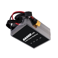 Baterai Drone Solid State 6S 12S 14S 18S 66000mAh 66Ah Kapasitas Tinggi Jangkauan Jauh Baterai Drone UAV Baterai Drone Pertanian