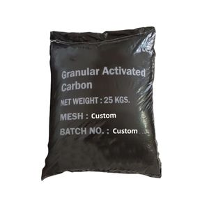 Charbon Actif Granulaire 4x10 Mesh Pureté 99,9% Marque Groenland pour Additifs Pétroliers - Product Image 1