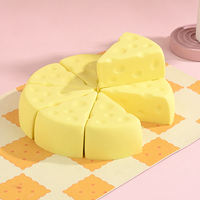 Nouveau jouet anti-stress en PU à rebond lent en forme de triangle pour enfants, idéal pour le divertissement et la relaxation