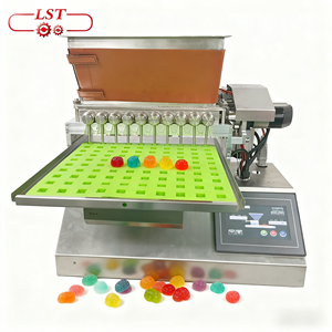 Özel 304 ile LST paslanmaz çelik şeker yapma makinesi sakızlı 18000 25000-silikon kalıp pcs/dak çikolata Depositor makinesi - Product Image 2