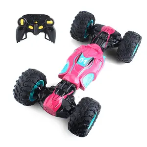 2.4GHZ 4WD RC Car Climb Double Sided 1:12 Deformation Radio Controlled Toy Bionic Cervical RC Stunt