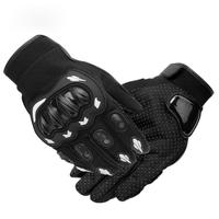 Gants de course en microfibre à doigts complets pour motos et vélos, moto tout-terrain, respirants, Luvas Guantes