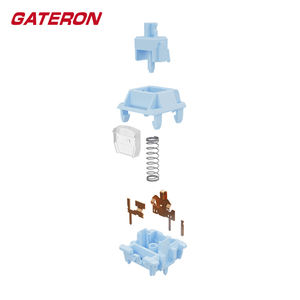 Interrupteurs <span class=keywords><strong>GATERON</strong></span> Sea Salt Milkshake, matériau Pom, 48gf, son Mahjong, jeu, bureau, interrupteur de clavier mécanique - Product Image 5