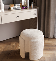Nordique luxe agneau cachemire tissu coiffeuse petite famille chambre appartement meubles pour ongles magasins de chaussures hôtels