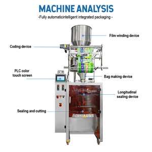 Máquina de embalaje de gránulos de plástico de gran venta, máquina de llenado y sellado de juguetes, para recarga de cuentas Perler y empaquetado de bolsas tipo sobre - Product Image 2
