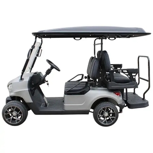 Carrito de Golf con Batería de Litio de Nueva Energía, Carro de Caza con Estructura de Acero de Alta Resistencia, 5-6 Asientos, 30-50 km/h, 70-90 km de Autonomía, Multifuncional - Product Image 2
