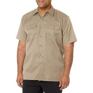 Chemise d'uniforme utilitaire pratique de vêtements de travail pour hommes personnalisés en couleur rouge - Product Image 4