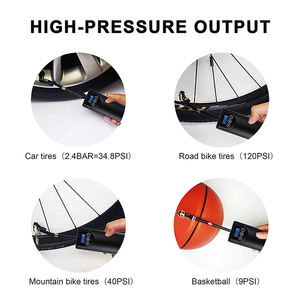 Produits les plus vendus 2023 Pompe à ballon haute pression <span class=keywords><strong>Compresseur</strong></span> d'air portable Pompe à pneus pour voiture Vélo Bateau <span class=keywords><strong>Pneu</strong></span> électrique - Product Image 6