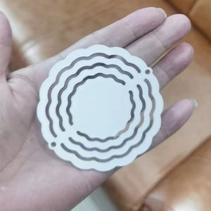 Qualisub 3นิ้วอลูมิเนียม3D ระเหิดลมสปินเนอร์สองด้านระเหิดลมสวนว่างสำหรับการพิมพ์แบบ DIY - Product Image 4