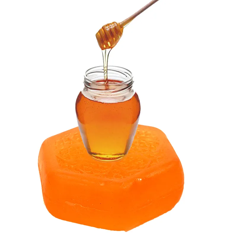Wholesale Handmade Natural Aromatherapy Oil rich foam Moisturizing Fragance Honey Soap