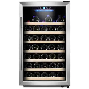 Ompressor de 2023 Hot 120L prespresooling REE tanding Wine friefrigerator Ridge cresta reezer