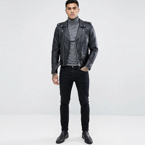 High Quality Custom Embroidery Genuine <b>Leather</b> <b>Jacket</b> <b>Men</b> Women Vintage Style Varsity <b>Jacket</b> Quick Dry Breathable Cow Skin - Product Image 1