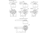 Encodeur rotatif incrémental ENI58IL-H12BA5-4096UD2-RC1 à arbre creux avec sortie universelle