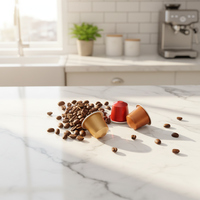 Cápsulas de Café de Aluminio de 15 ml de Alta Calidad, Grado Alimenticio, Vacías, con Tapa