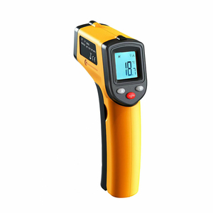 Có thể điều chỉnh emissivity <span class=keywords><strong>LCD</strong></span> hiển thị Non-Contact công nghiệp kỹ thuật số hồng ngoại Laser Nhiệt kế Backlit IR nhiệt độ súng ABS - Product Image 1