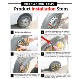 universel R12 13 <span class=keywords><strong>14</strong></span> 15 16 17 <span class=keywords><strong>pouces</strong></span> enjoliveurs universels 4 pièces <span class=keywords><strong>enjoliveur</strong></span> roue jante couverture pneu voiture moyeu capuchon - Product Image 5