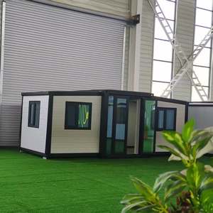 2025 <span class=keywords><strong>Casa</strong></span> de contenedores expandible 20ft/40ft Tamaño personalizado Puertas y ventanas de aluminio rotas térmicamente <span class=keywords><strong>Casa</strong></span> de contenedores expandible - Product Image 2