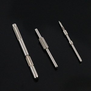 Precision Knurled Shaft Motor Shaft 40mm Steel Keyed Drive Shaft Parts Assembly - Product Image 1