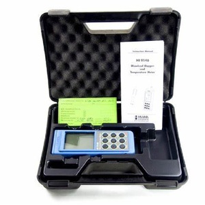 Analyseur de la qualité de l'eau portable Hanna Hi9146, mesureur d'oxygène dissous, affichage numérique avec sonde - Product Image 4