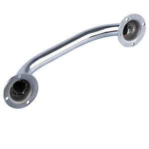 Stainless Steel Boat Handrail With Slip Resistant Finish For Outdoor Bathroom <b>Kitchen</b> Use - Product Image 1