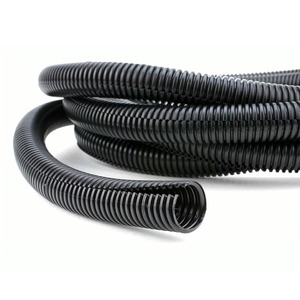Tuyau flexible en plastique nervuré pour câbles, idéal pour la protection industrielle, la construction et les projets de bricolage - Product Image 1
