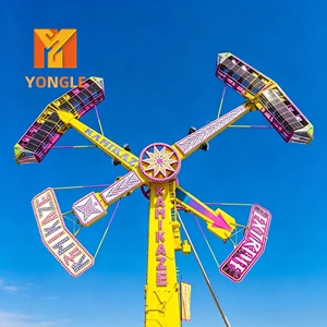 Manèges de parc d'attractions à sensations fortes : Swing Hammer, <span class=keywords><strong>Twin</strong></span> <span class=keywords><strong>Twister</strong></span>, la manège Typhoon Kamikaze à vendre - Product Image 5