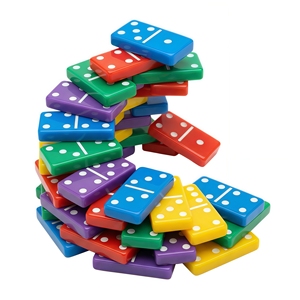 Fabricant de dominos professionnels en résine violette OEM ODM, double 6, avec logo personnalisé, écologiques, pour jeux de table. - Product Image 6