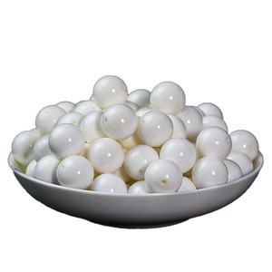 Perles rondes en coquillage 8 mm polies pour la fabrication de bracelets, origine Hangzhou SBK - Product Image 4