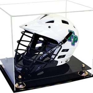 Custom Acrylic Motorcycle Helmet <b>Display</b> <b>Case</b> with 3mm/4mm Thickness Options YAGELI Brand for Bedroom Exhibition Decoration - Product Image 4