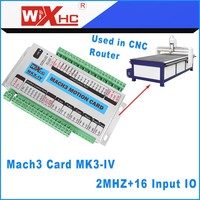 Tarjeta de Interfaz CNC MACH3 de 3 Ejes con Aislamiento Óptico Industrial WIXHC MK3-IV, Salida PWM de 5V 0-10V para Fresadora