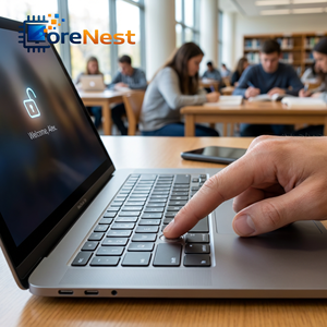 Portátil CoreNest de 15.6 Pulgadas con Pantalla Grande para Estudiantes, Intel 6500Y, Computadora Portátil Educativa para Estudio e Investigación, Portátil Escolar de Alta Velocidad - Product Image 2