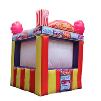 Kiosque de nourriture portable, résistant à l'eau, résistant au soleil, durable, gonflable, promotionnel pour l'extérieur
