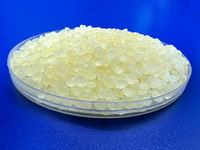 Résine pétrolière C5, résine d'hydrocarbures aliphatiques, granulés jaune clair pour adhésif thermofusible, peinture, caoutchouc, marquage routier