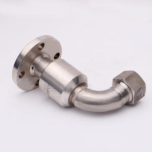 Junta Rotatoria Hidráulica Hongsheng de 1/2 Pulgada, Roscada en Acero Inoxidable, de Ángulo Recto y Alta Presión para Agua, Aceite y Vapor - Product Image 3