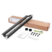Panel Patch Fiber Optik 24-Port RJ45 1U High Density Rack Mount dengan Garansi 3 Tahun untuk Sistem Kabel Terstruktur Pusat Data