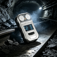 Mini détecteur portable de gaz chlorure d'hydrogène (HCl) pour l'extraction pétrolière, les mines de charbon, les sous-sols, les entrepôts et les stockages dangereux