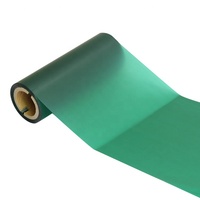 Cinta de Resina para Códigos de Barras de Alta Calidad, Azul Claro, Cintas de Resina de Transferencia Térmica