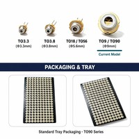 Original OSRAM PLPT9 450LC_E Blue Laser Diode 450nm 5500mW TO-9 for CNC Laser Engraving Cutting Module