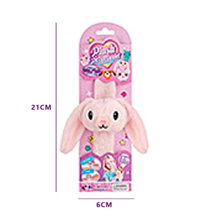 JinYing Hot Sale <b>Stuffed</b> Animal Unicorns Dinosaurs Dog <b>Toys</b> Plush Slap Bracelet Kids Circle Hand Wristband <b>Toy</b> - Product Image 6